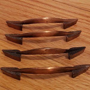 Vintage metal drawer pulls